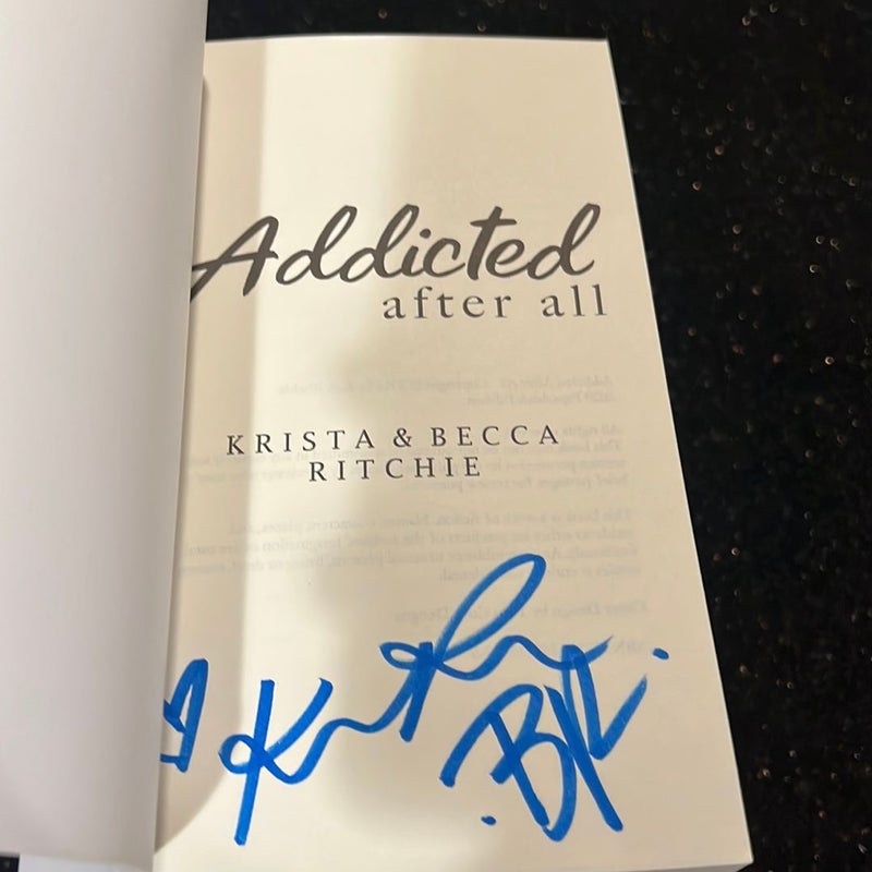 OOP *SIGNED* Addicted/Calloway Sisters Series