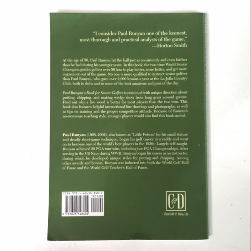 Paul Runyans Book for Senior Golfers