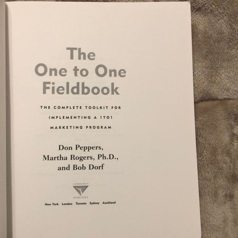 The One to One Fieldbook