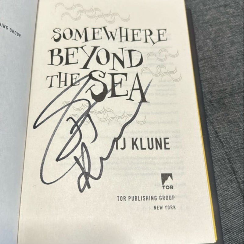 Somewhere Beyond the Sea-Signed, 1st ed.