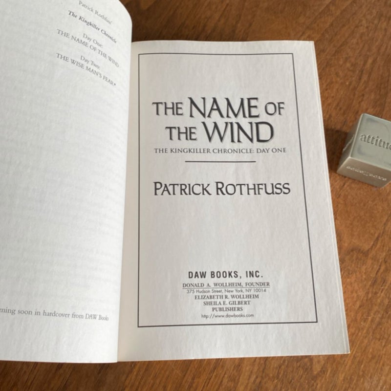 The Name of the Wind