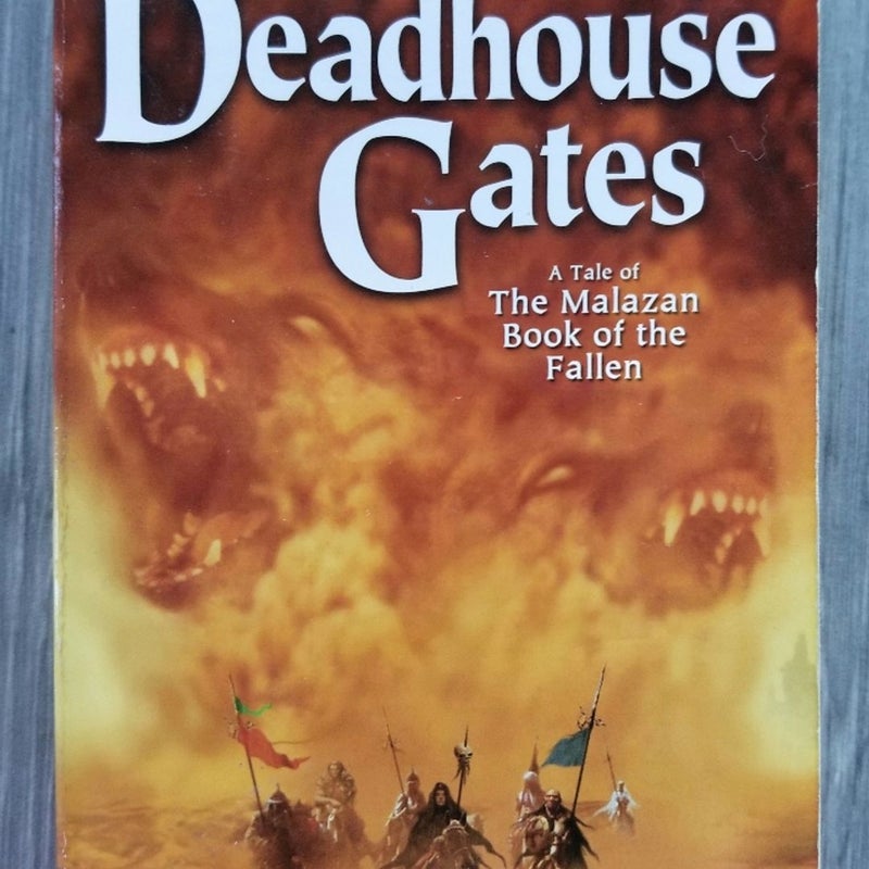 GARDENS OF THE MOON & DEADHOUSE GATES MALAZAN BOOK OF THE FALLEN BOOKS #1 AND #2