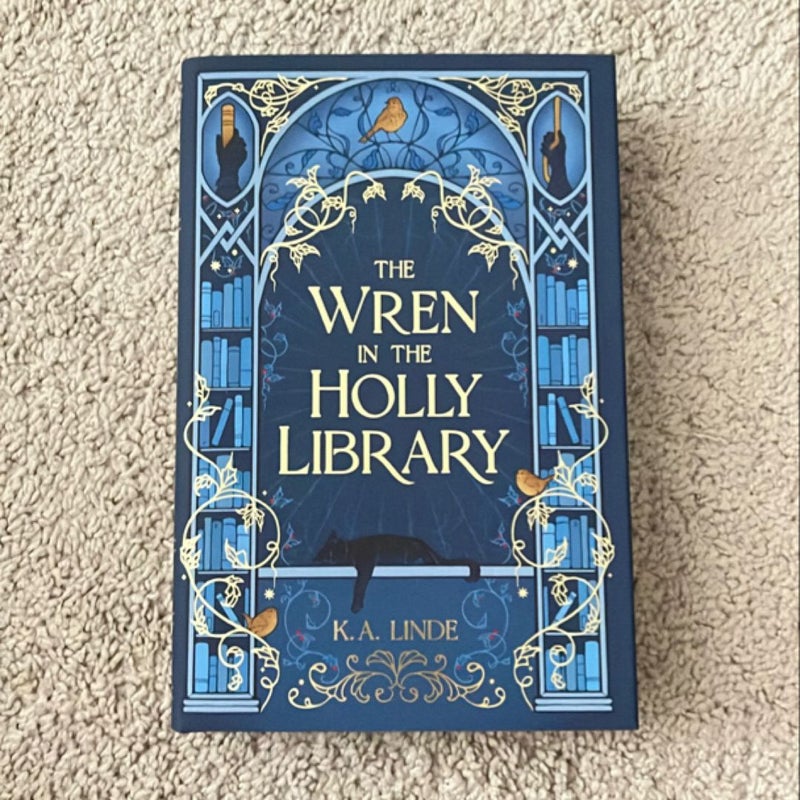 The Wren in the Holly Library (Fairyloot)