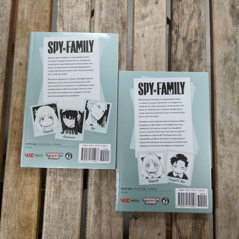Spy X Family, Vol. 1 & 2