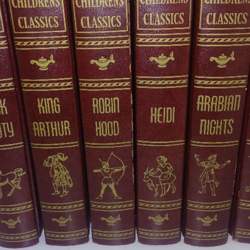Rare 1957 the Children's Classics books