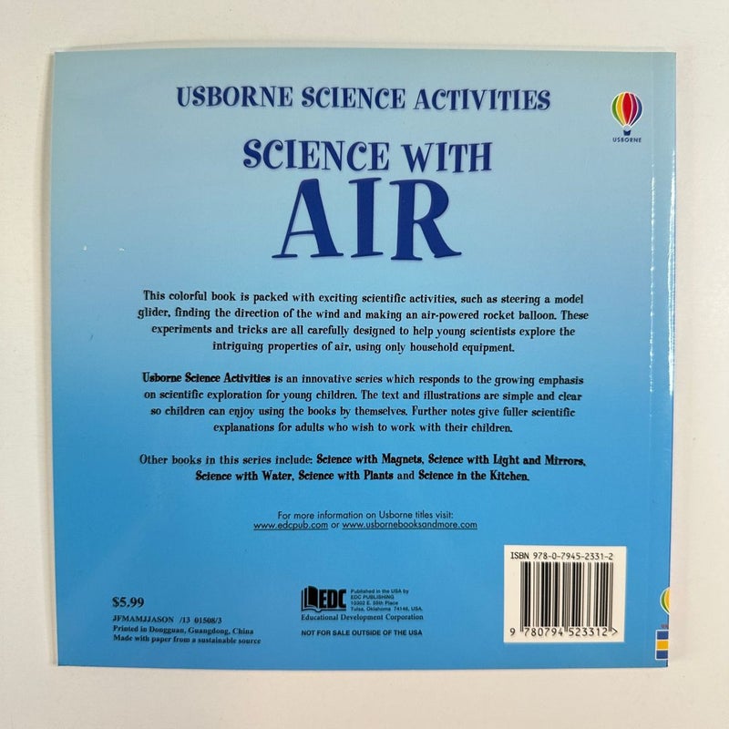 Usborne Science Activities, Science with Air