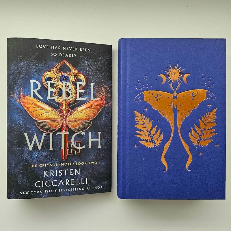 Rebel Witch (Crimson Moth Book 2) by Kristen Ciccarelli Barnes & Noble Exclusive