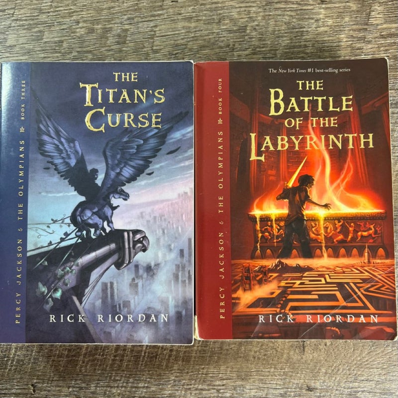 The Olympians Series Books 1-5 