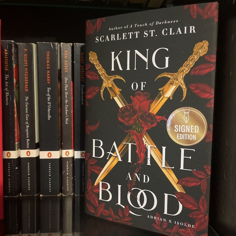 King of Battle and Blood - Signed