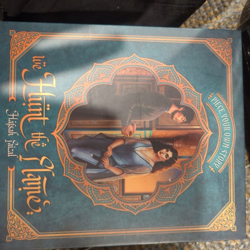 We hunt the flame bookosh puzzle