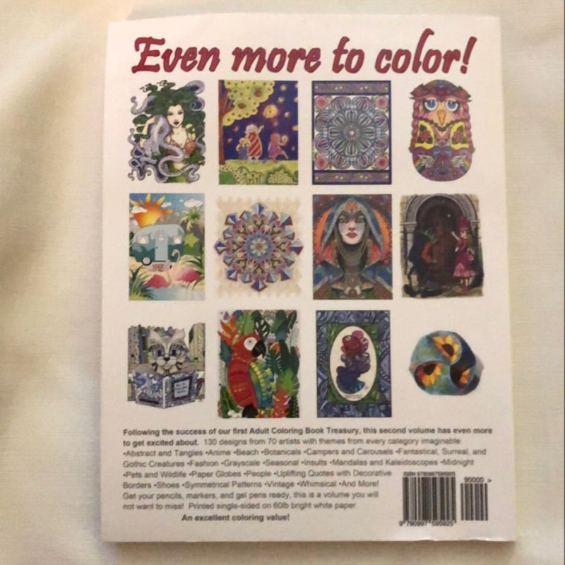 Adult Coloring Treasury 2