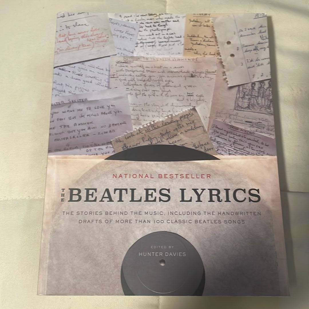 The Beatles Lyrics: The Stories Behind by Davies, Hunter