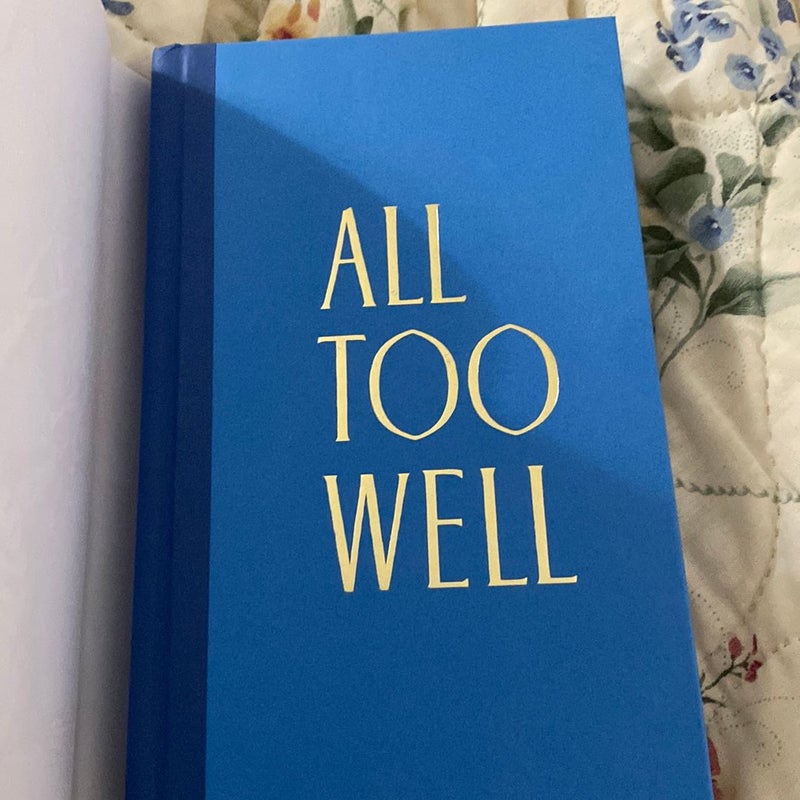 Taylor Swift All Too Well Novel notebook