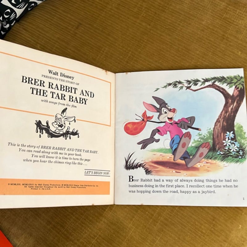Walt Disney’s Brer Rabbit and the Tar Baby