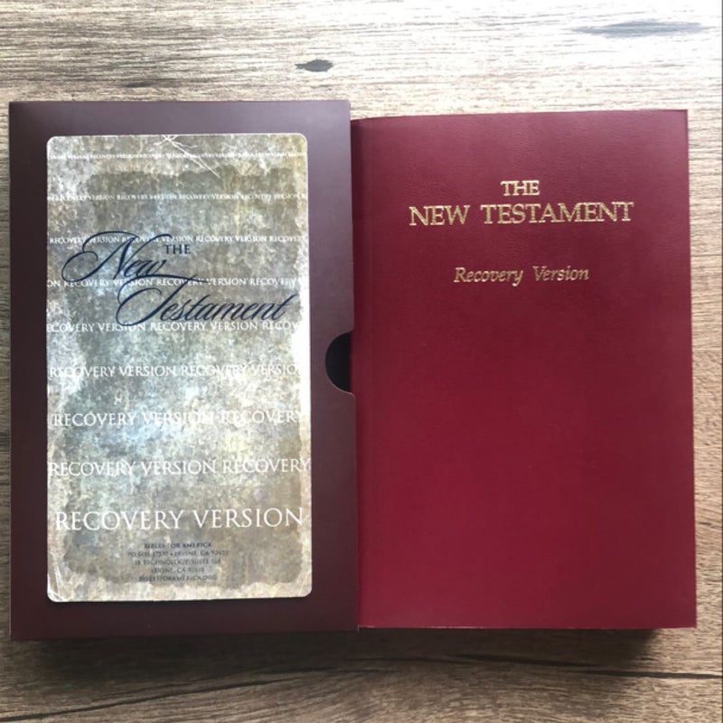 The New Testament Recovery Version