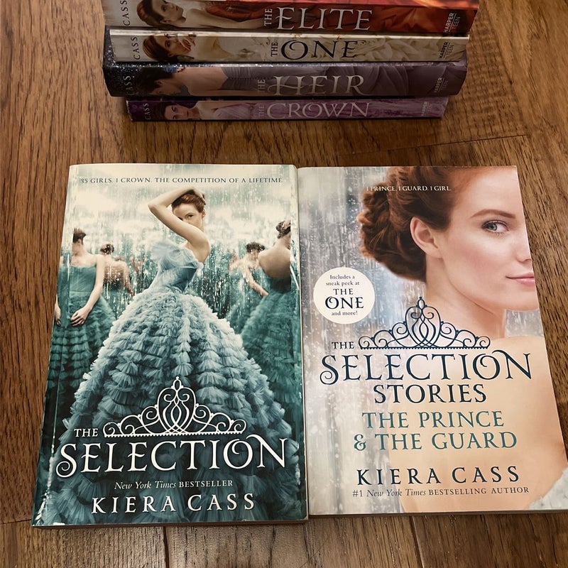 The Selection series 1-5 plus novella
