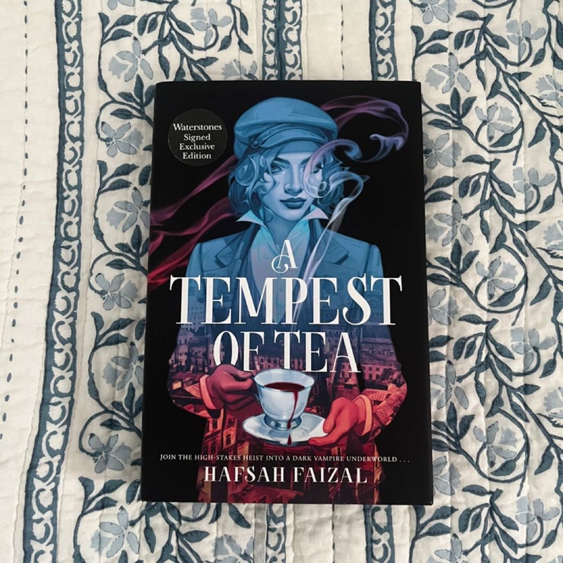 A Tempest of Tea Waterstones Signed Edition 