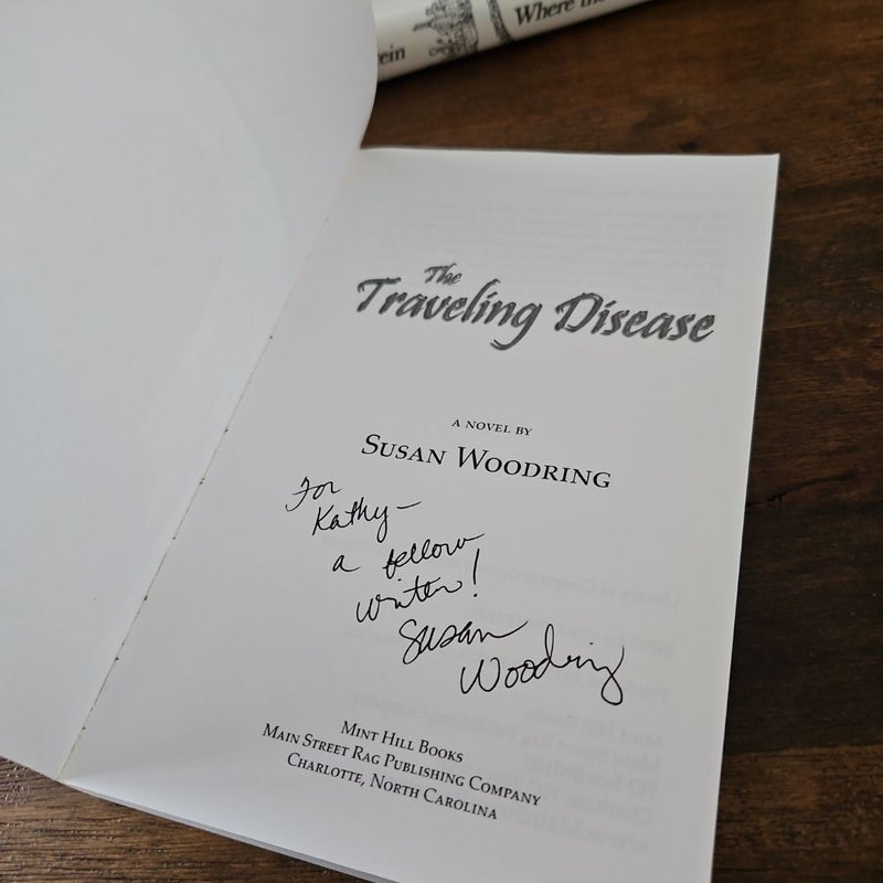 The Traveling Disease signed by author