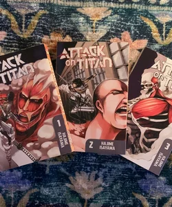 Attack on Titan Volumes 1-3