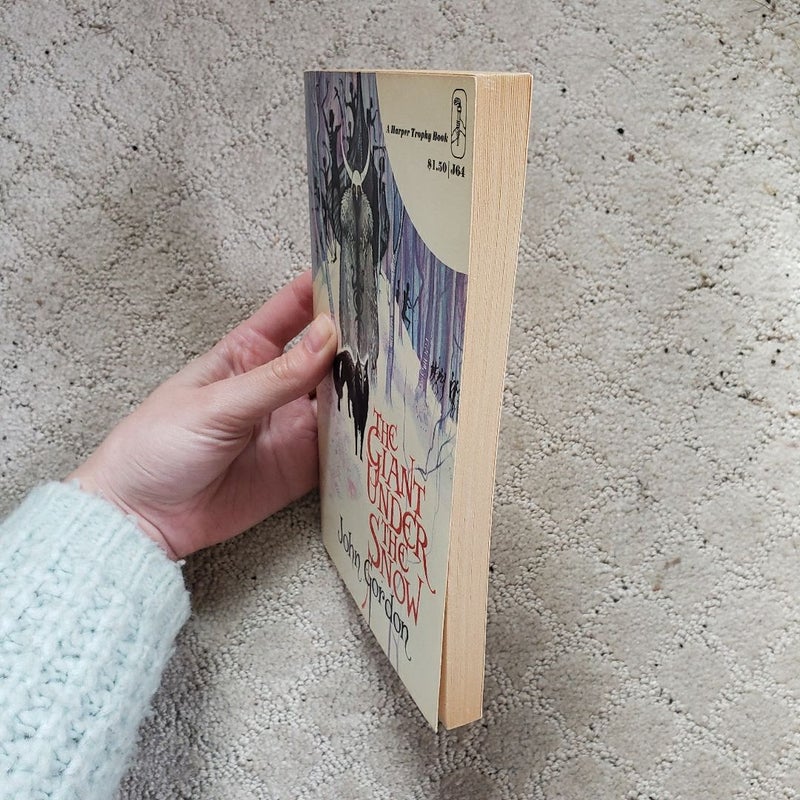 The Giant Under the Snow: A Story of Suspense (1st Trophy Edition, 1970)