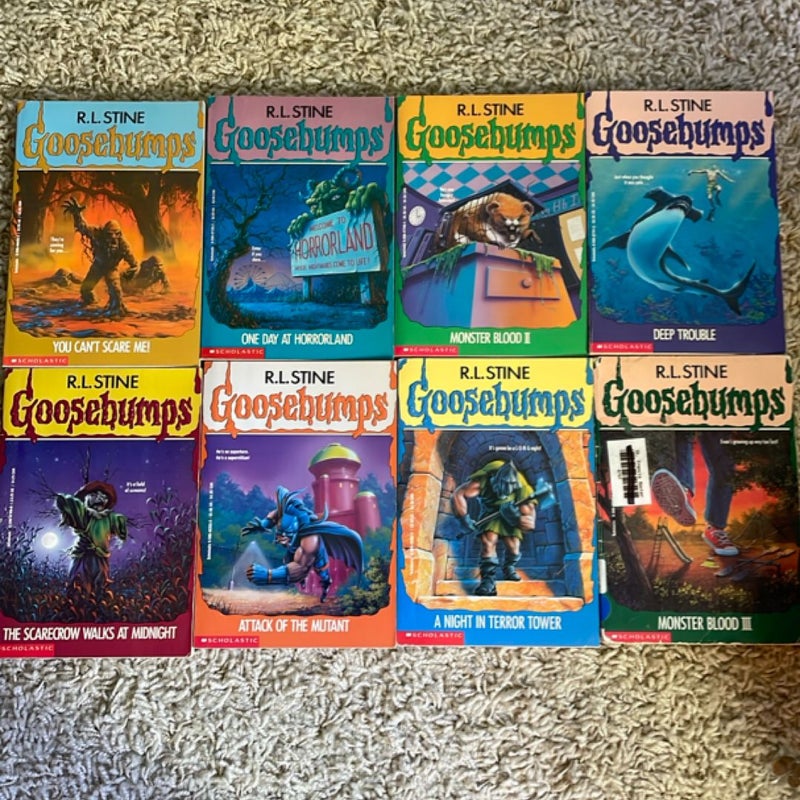 Goosebumps Lot- 16 books