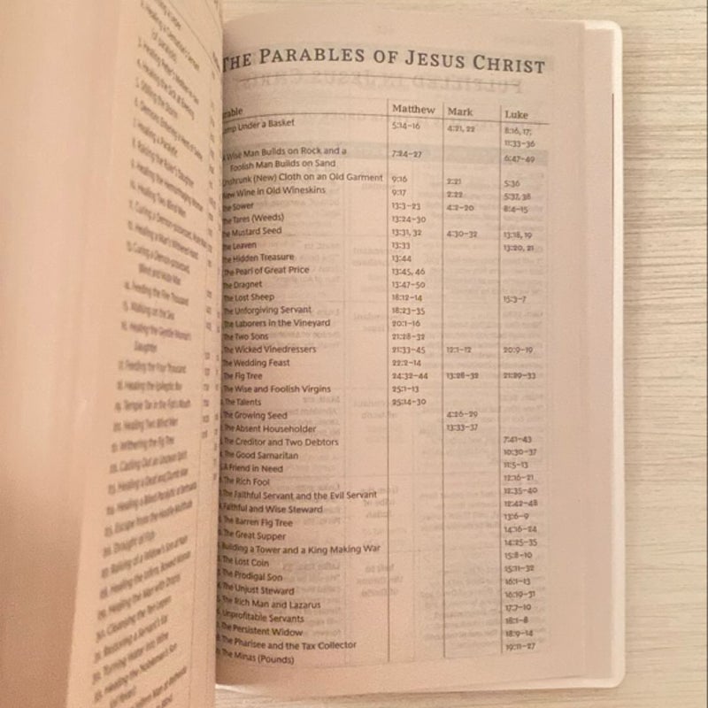 The Holy Bible, King James Version - Free Handmade Bookmark Included!