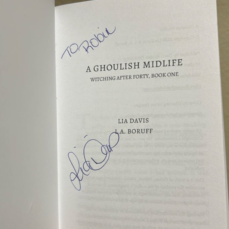 A Ghoulish Midlife *signed*
