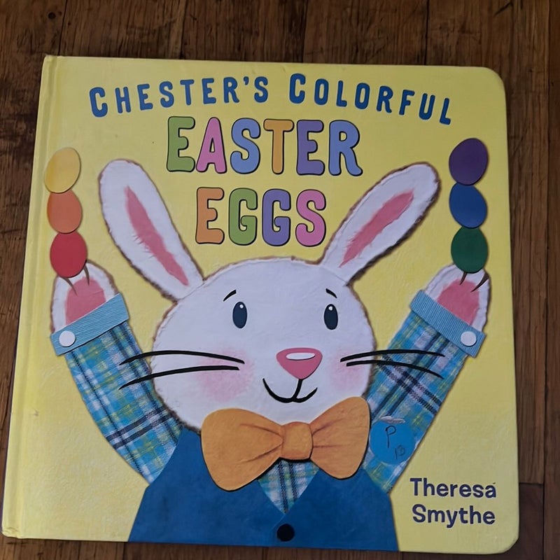 Chester's Colorful Easter Eggs