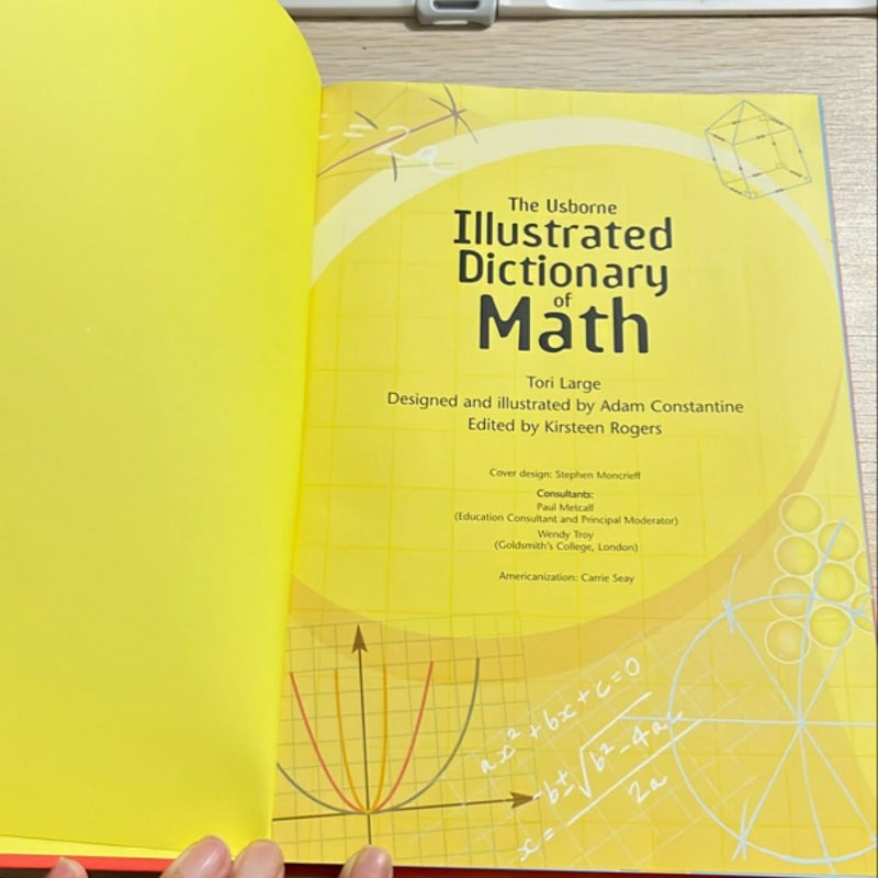 The Usborne Illustrated Dictionary of Math