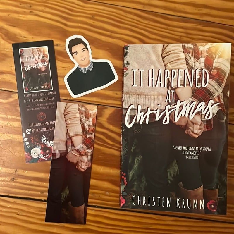 It Happened at Christmas - signed by author