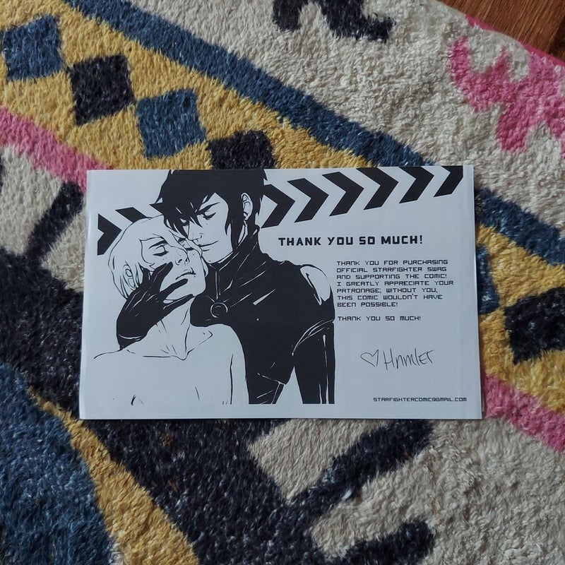 Starfighter Volume 1 + Signed Thank You Note & Sticker