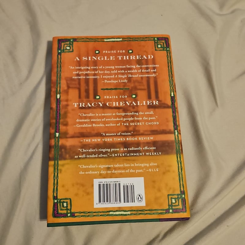 A single thread by Tracy chevalier , Hardcover Pangobooks