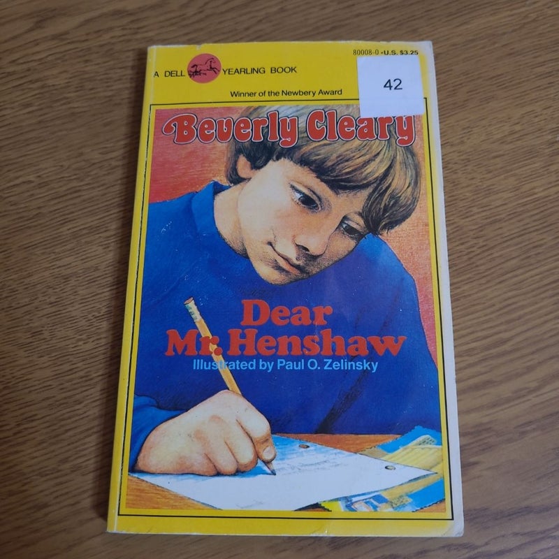 Dear Mr. Henshaw
