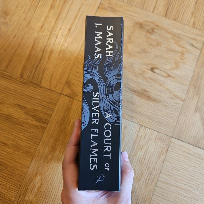 A Court of Silver Flames Barnes and Noble Exclusive Paperback OOP by Sarah J. Maas