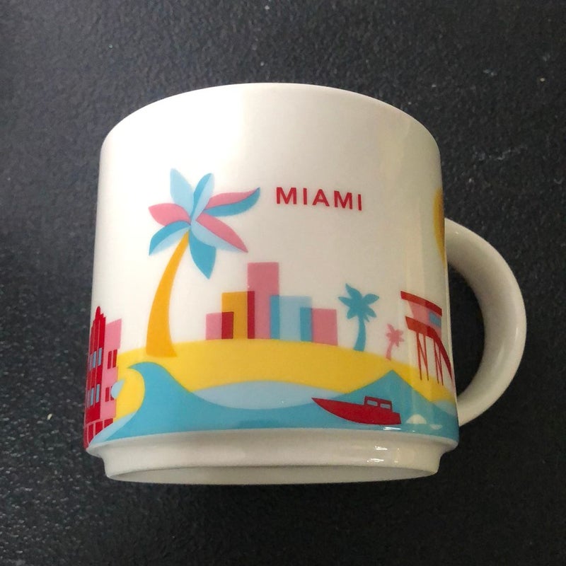 Florida Starbucks You Are Here Collection 14 Ounce Ceramic Mug