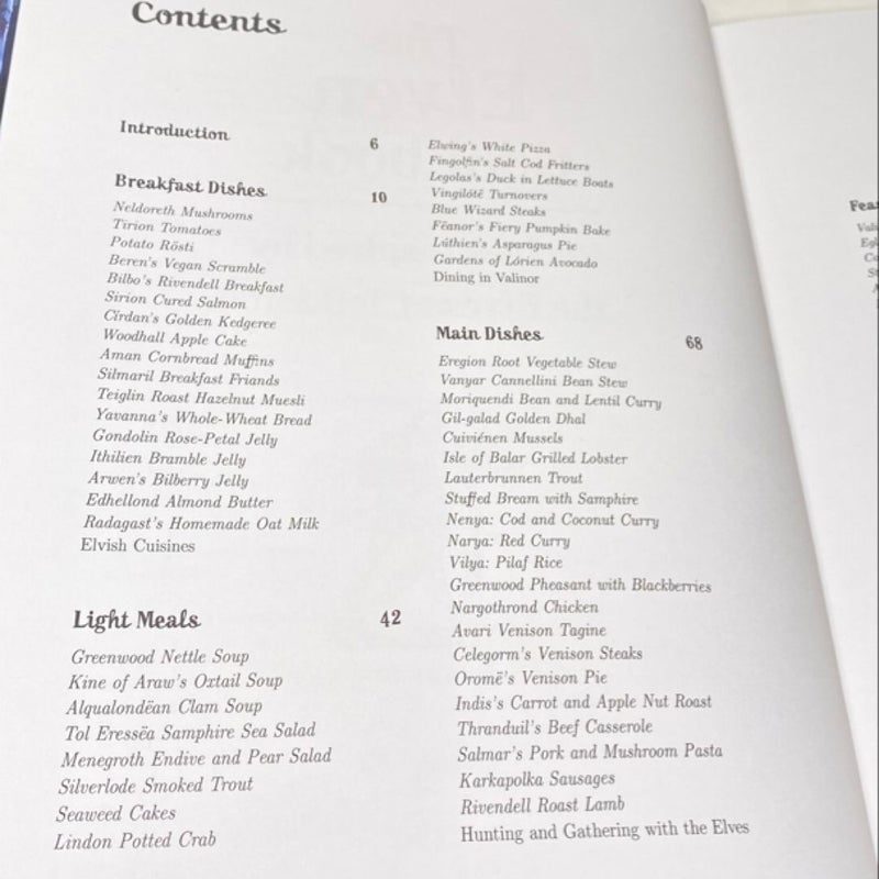The Elven Cookbook