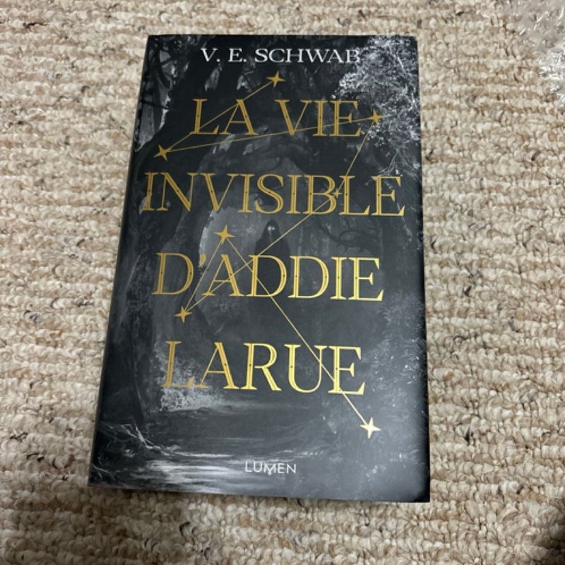 Addie LaRue special collectors edition ve schwab