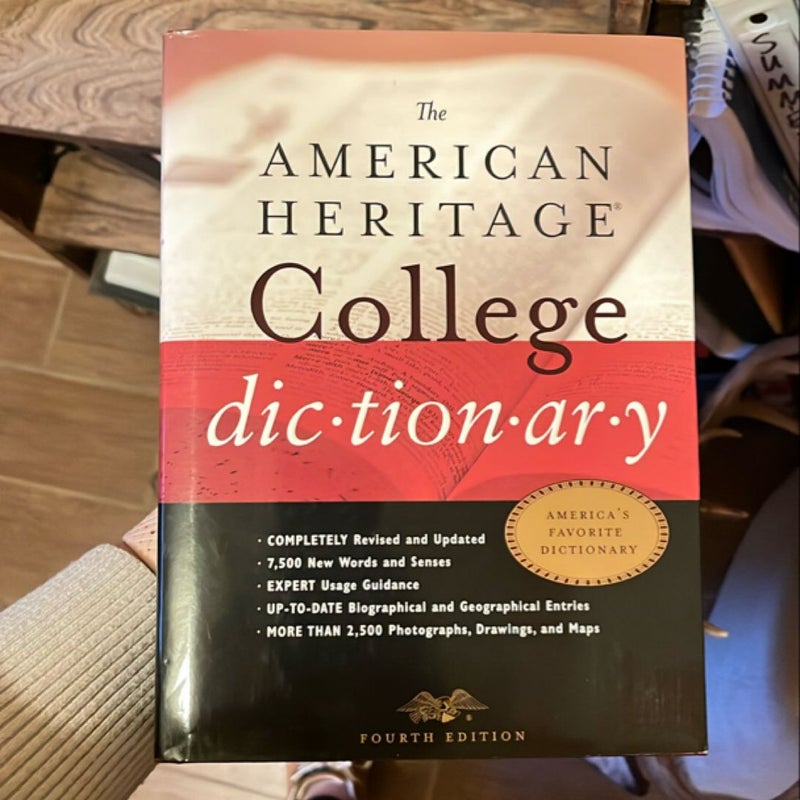 The American Heritage College Dictionary