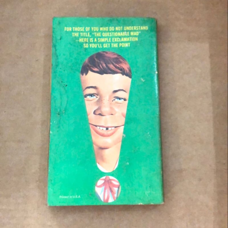 The Questionable Mad 9 by Mad Magazine , Paperback | Pangobooks