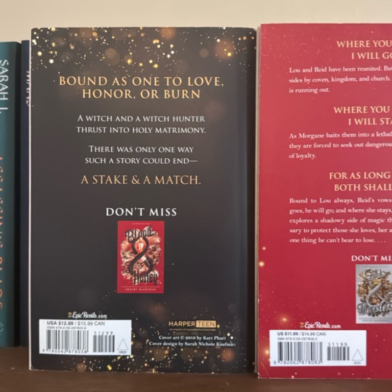 Serpent and Dove Series 1-3