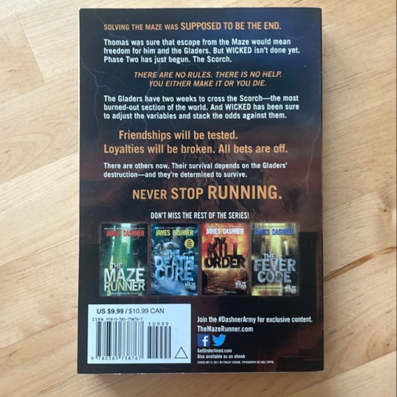 The Scorch Trials (Maze Runner, Book Two)