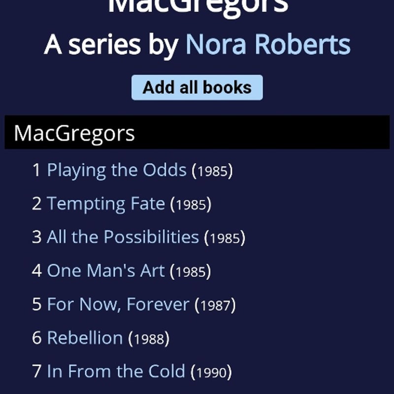 The MacGregors - Complete Series 