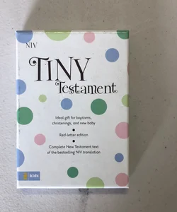 Niv Tiny Testm. pink Imit. Lthr Gift Box