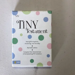 Niv Tiny Testm. pink Imit. Lthr Gift Box