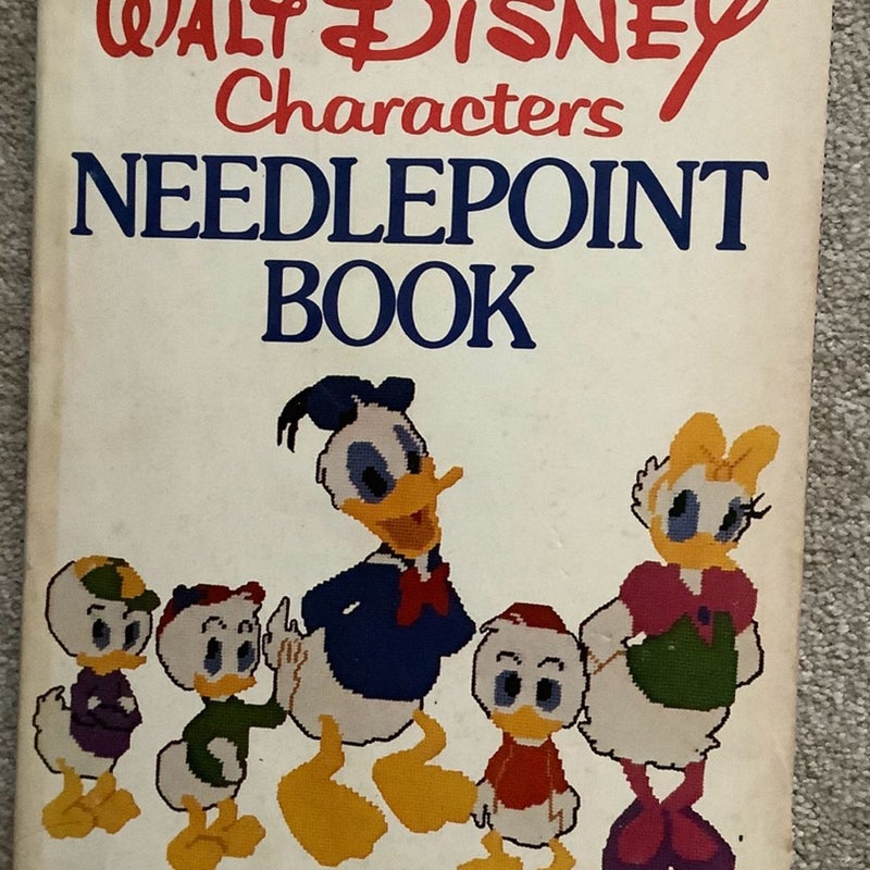Walt Disney Characters Needlepoint Book
