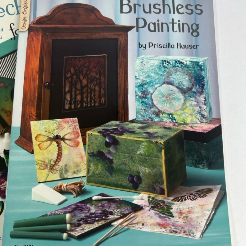 Brushless Painting & other craft books