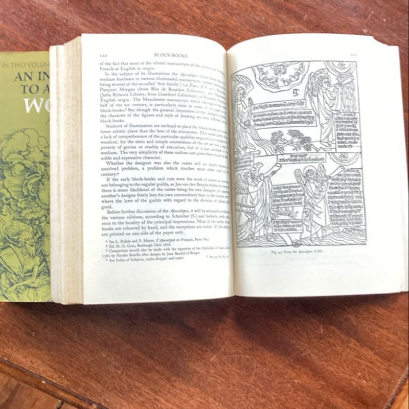 Introduction to a History of Woodcut with a Detailed Survey of Work Done in the 15th Century
