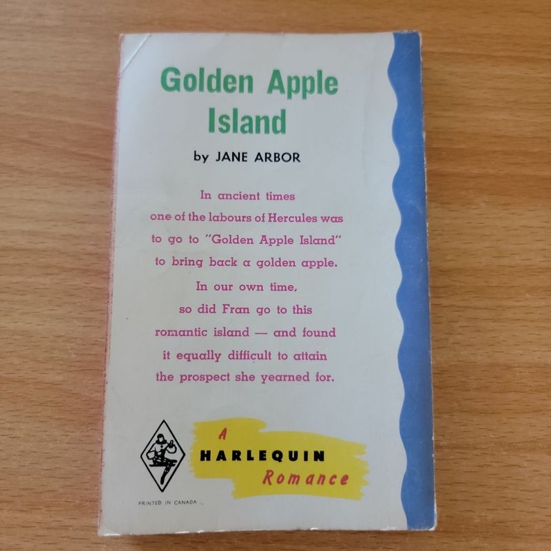 Golden Apple Island (1967 Harlequin)
