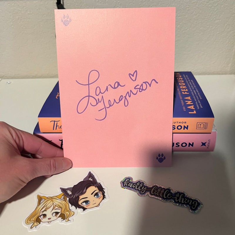 The Fake Mate Signed special edition and Signed Fairyloot edition combo