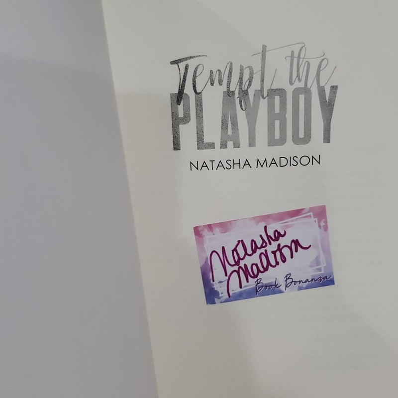 Tempt the Playboy (signed bookplate)